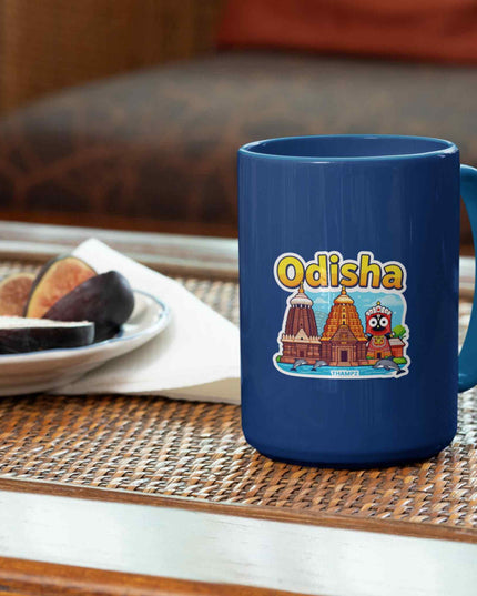 Odisha Heritage Temple & Jagannath Vinyl Sticker