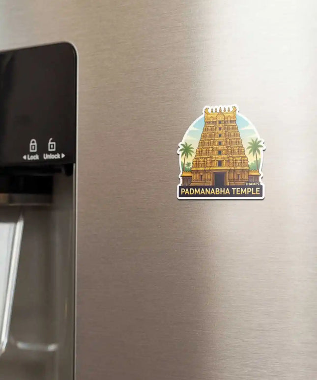 padmanabha temple fridge magnet
