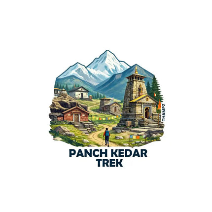Panch Kedar Fridge Magnet