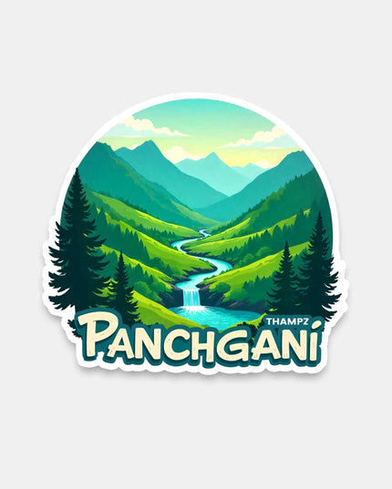 Panchgani Valley Vinyl Sticker