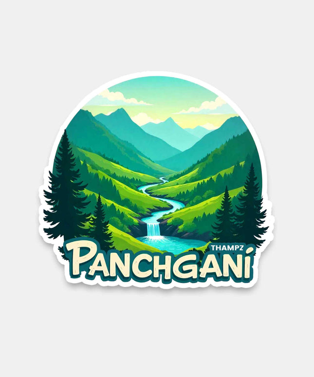 Panchgani Valley Vinyl Sticker