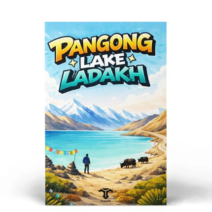 Pangong Lake Ladakh Travel Postcard Scenic Photo Postcard