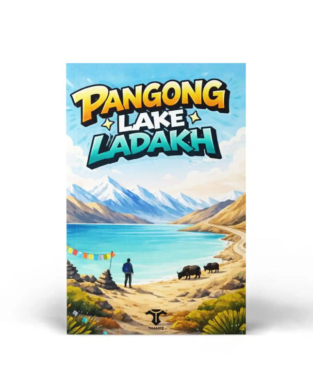 Pangong Lake Ladakh Travel Postcard Scenic Photo Postcard