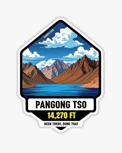 Pangong Tso Sticker