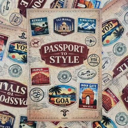 passport to style travel postcard photo postcard