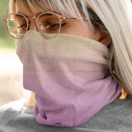 Pastel Gradient Seamless Unisex Bandana