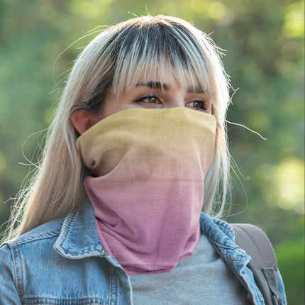 Pastel Gradient Seamless Unisex Bandana