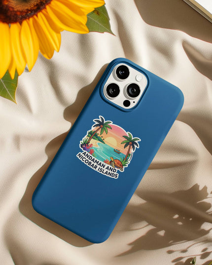 Andaman & Nicobar Islands Tropical Vinyl Sticker
