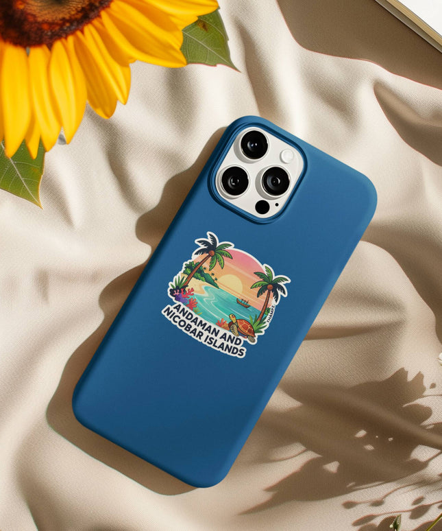 Andaman & Nicobar Islands Tropical Vinyl Sticker