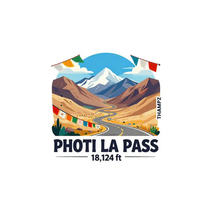 Photi La Pass Fridge Magnet