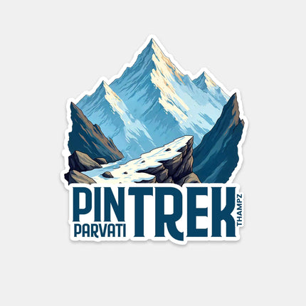 Pin Trek Parvati Valley Fridge Magnet