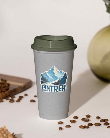 Pin Trek Parvati Valley Travel Vinyl Sticker