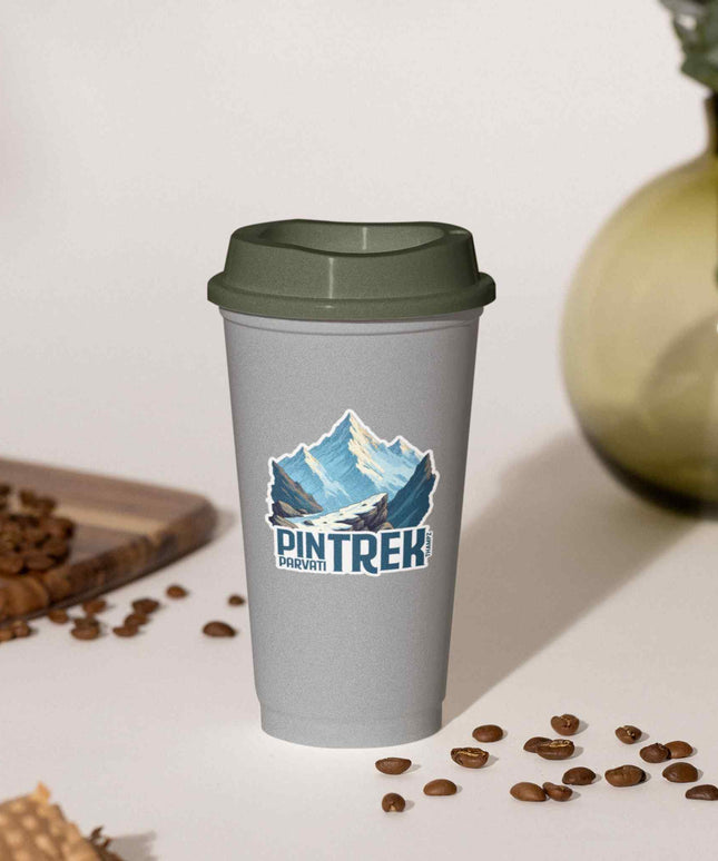 Pin Trek Parvati Valley Travel Vinyl Sticker