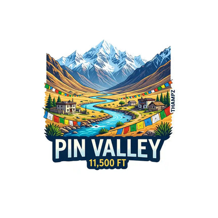 Pin Valley Fridge Magnet