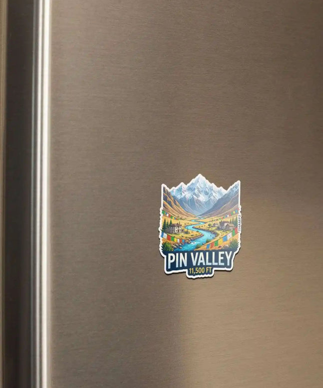 pin valley fridge magnet