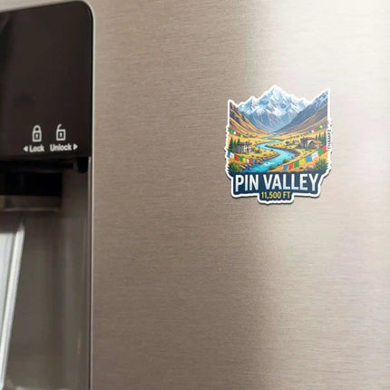 pin valley fridge magnet