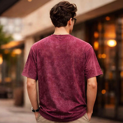 Plain Oversized Acid Wash T-Shirt