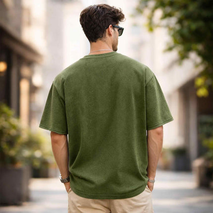 Plain Oversized Acid Wash T-Shirt