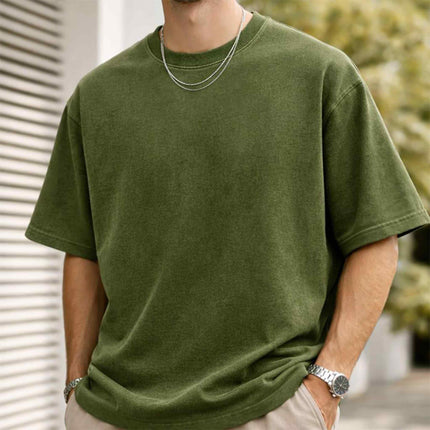 Plain Oversized Acid Wash T-Shirt
