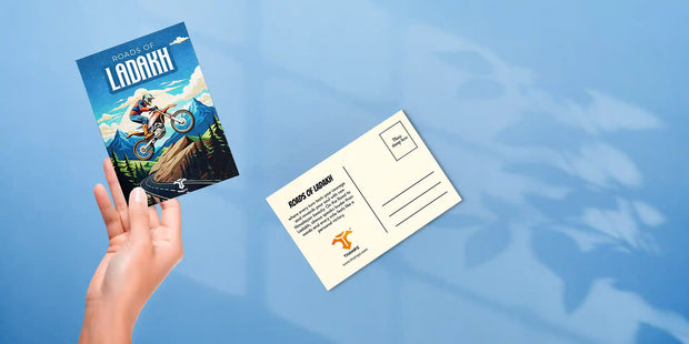 Travel postcard of Ladakh