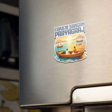 prayagraj fridge magnet