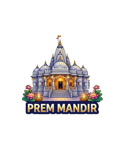 prem-mandir-die-cut-sticker