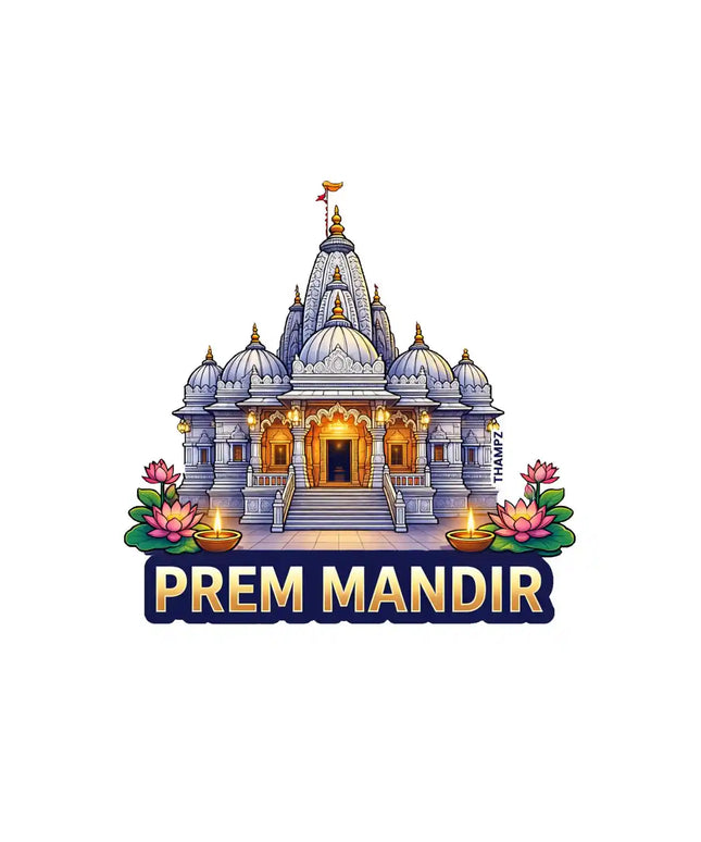 prem-mandir-die-cut-sticker