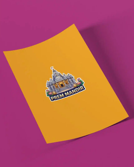 prem-mandir-die-cut-sticker