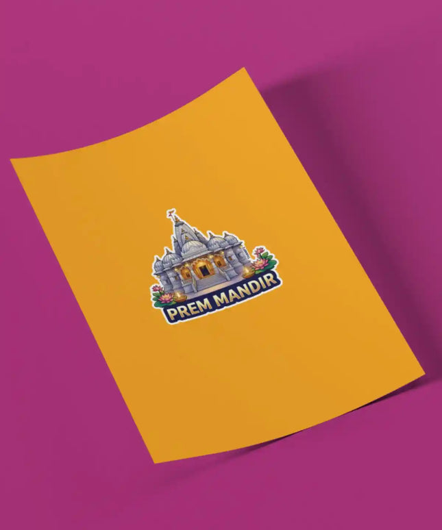 prem-mandir-die-cut-sticker