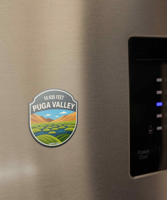 Puga Valley Fridge Magnet-Ladakh Travel Souvenir