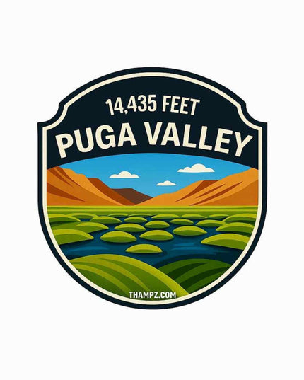 Puga Valley Vinyl Sticker