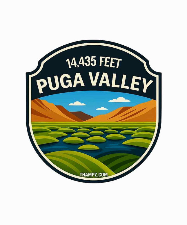 Puga Valley Vinyl Sticker