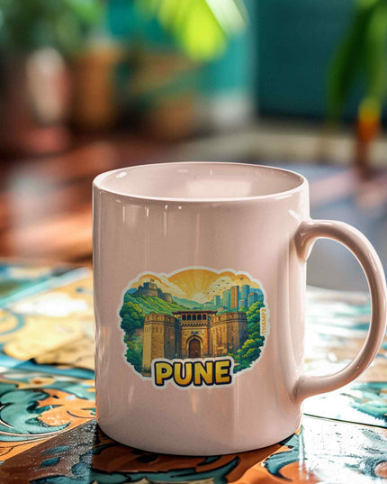 Pune Heritage City Travel Sticker