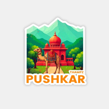 Pushkar Camel  Heritage Fridge Magnet