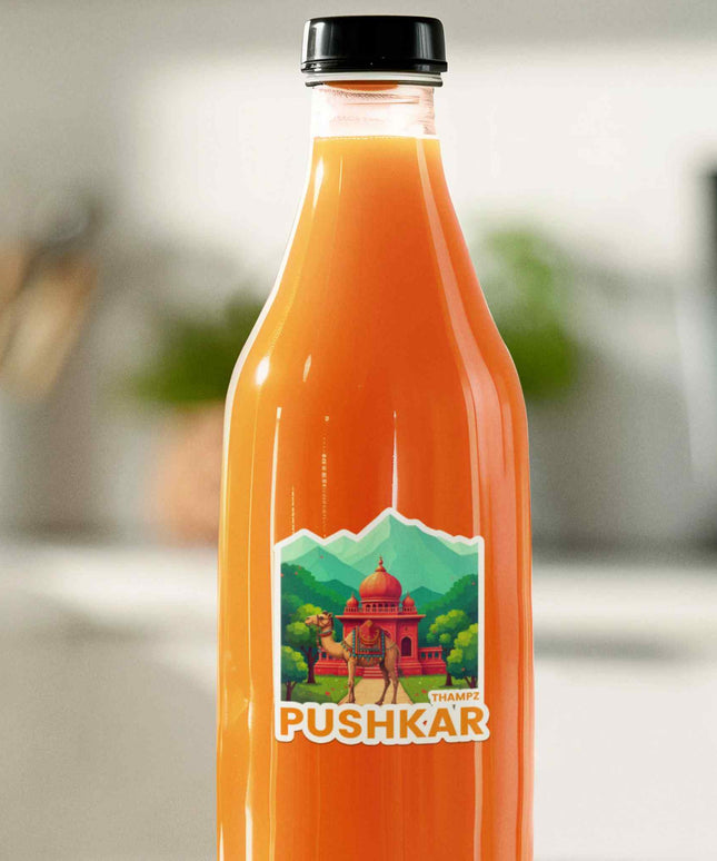 Pushkar Desert Heritage Vinyl Sticker