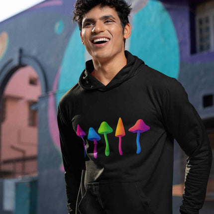 Rainbow Mushroom Hoodie