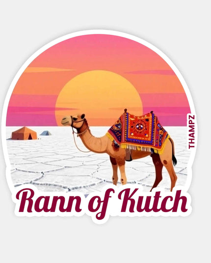 Rann of Kutch Travel Sticker