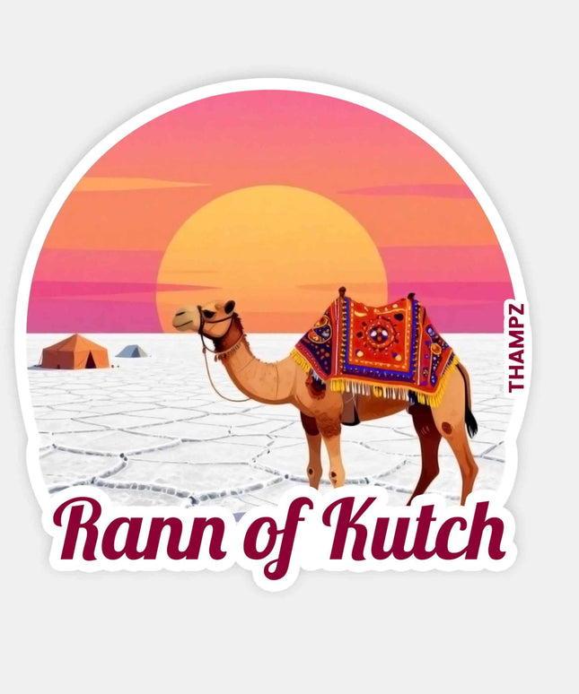 Rann of Kutch Travel Sticker