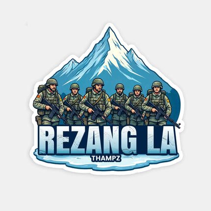 Rezang La Fridge Magnet