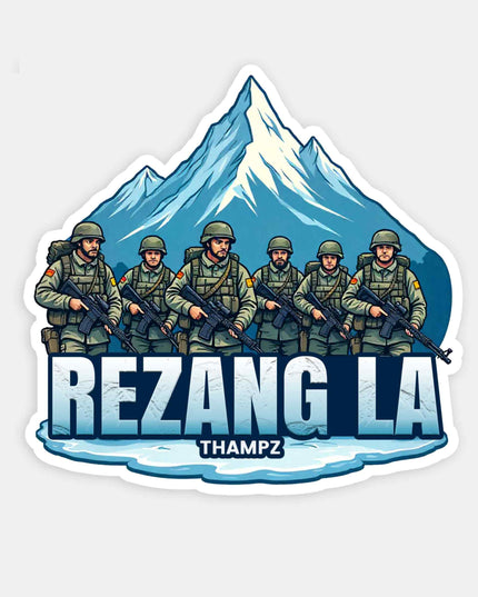 Rezang La Tribute Sticker