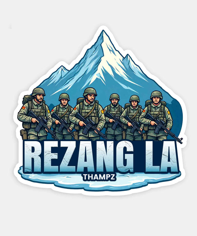 Rezang La Tribute Sticker