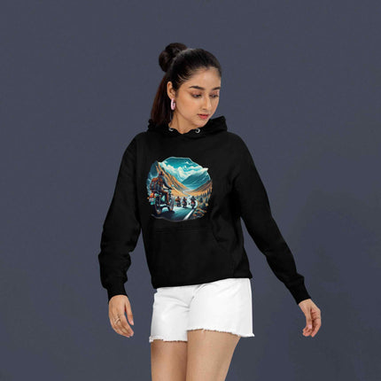 Ride Beyond Borders Hoodie - Adventure Rider Hoodie