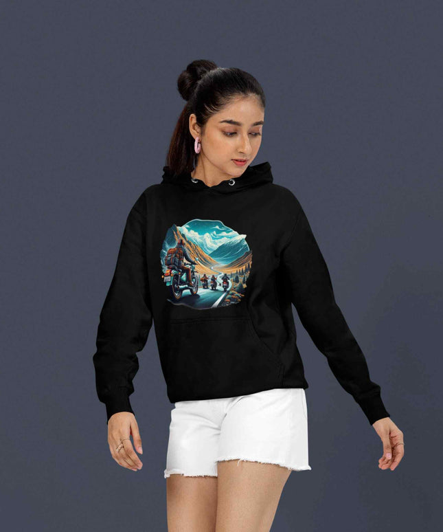 Ride Beyond Borders Hoodie - Adventure Rider Hoodie