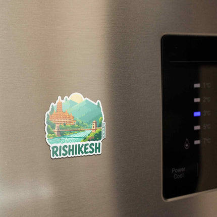 Rishikesh Fridge Magnet