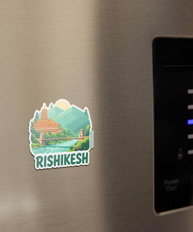 Rishikesh Fridge Magnet