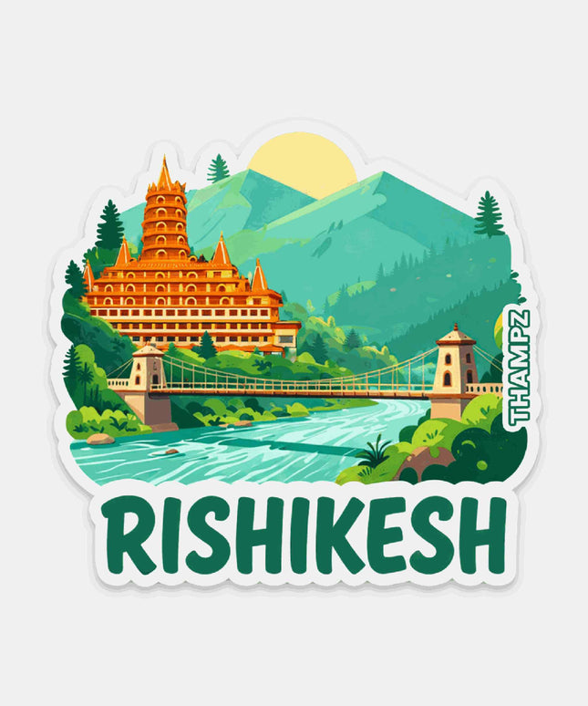 Rishikesh Fridge Magnet
