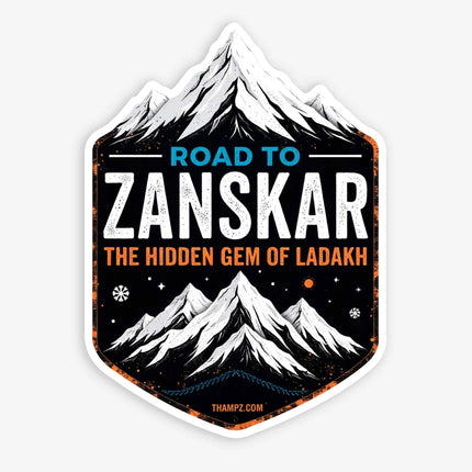 Road to Zanskar Fridge Magnet The Hidden Gem of Ladakh Souvenir