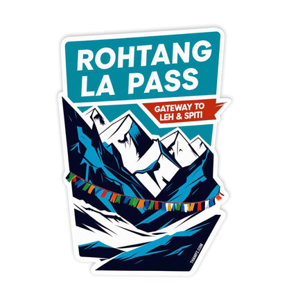 Rohtang La Pass Fridge Magnet Gateway to Leh  Spiti Souvenir