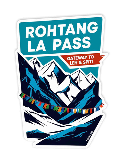 Rohtang La Pass – Gateway To Leh & Spiti Sticker