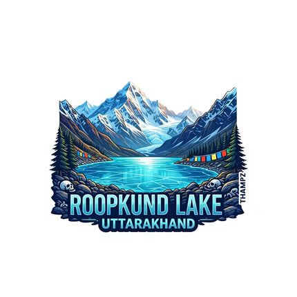 Roopkund Lake Fridge Magnet